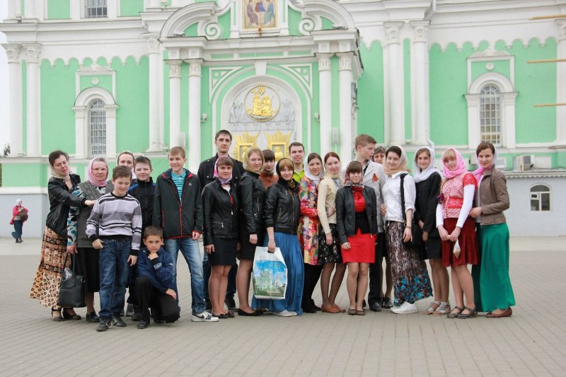 Поездка Православного молодежного движения и воскресной школы в Дивеево